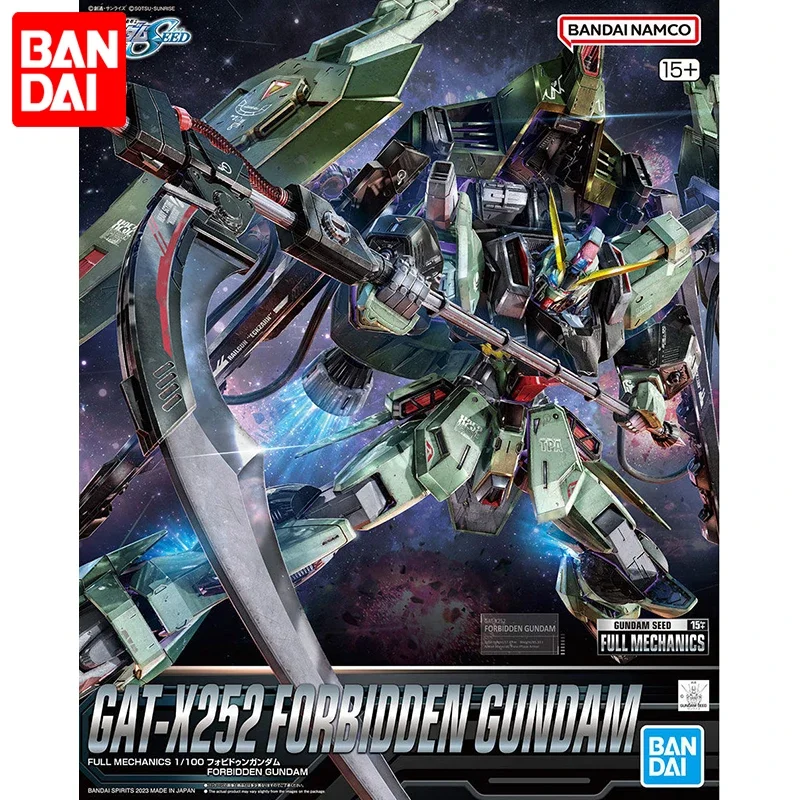 

IN STOCK BANDAI 1/100 FULL MECHANICS GAT-X252 Forbidden Gundam Mobile Suit Gundam SEED Hobby Mobile Model Kit Action Figure Toys