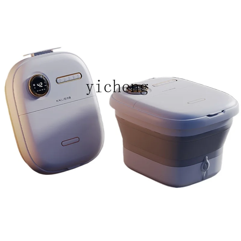 cc29 Folding Foot Bath Barrel Constant Temperature Heating Feet-Washing Basin Foot Bath Automatic