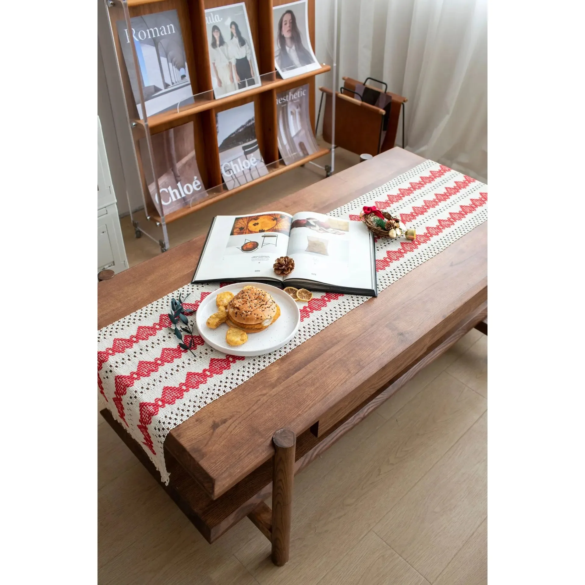 Luxury Insulation Table Mat Cover Towel Placemats Tablecloth Cotton Linen Table Runner Wedding Decor for Home Dining Party 1