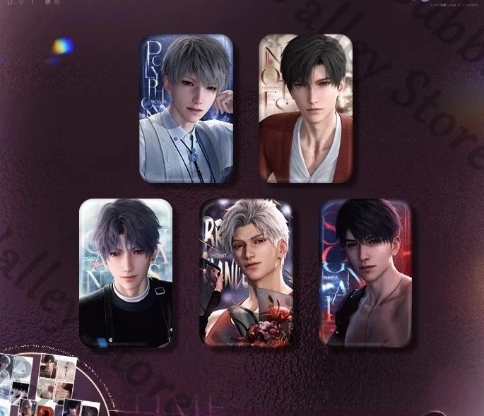 

Genuine Anime Love and Deepspace Rafayel Sylus Zayne Caleb Xavier Cosplay Acrylic Standing Sign Cartoon Badge Postcard Gift