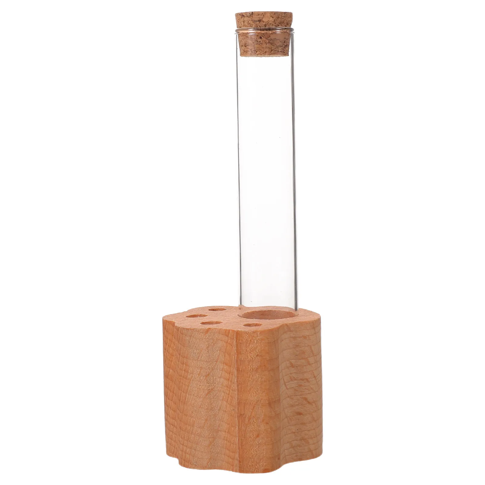 Cat Whisker Holder Small Glass Vial with Cork Lid and Stable Base Pet Hair Preservation Bottle for Memorial Keepsake Cat Dog