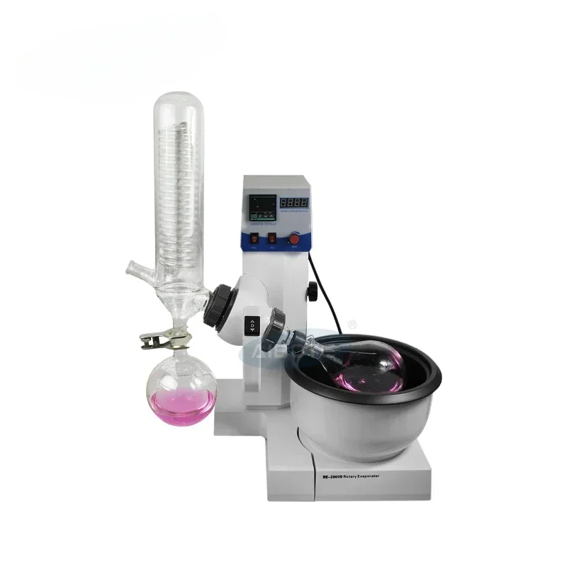

Hot Sale Essential Oil Distillation Equipment Rotary Evaporator 2L for Alcohol