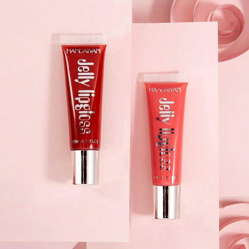 12色ミラー保湿ガラスキャンディフローズンリップカラードゥドゥリップハニー