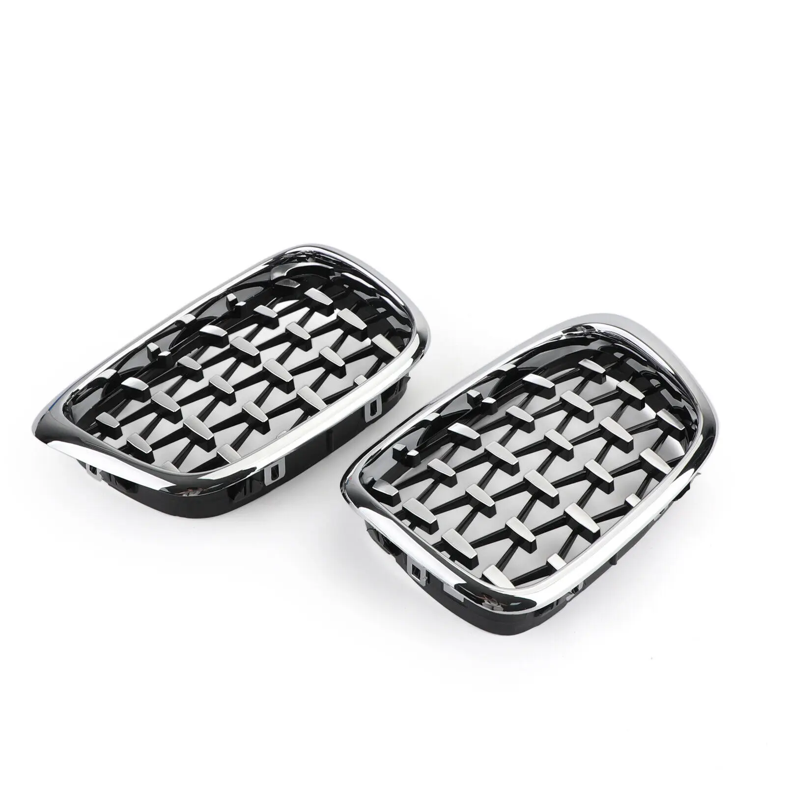 

Chrome Plated Grille OEM 51137005837 51137005838 High Quality Front Mesh Bumper Grille for BMW 5series E39 1999-2003