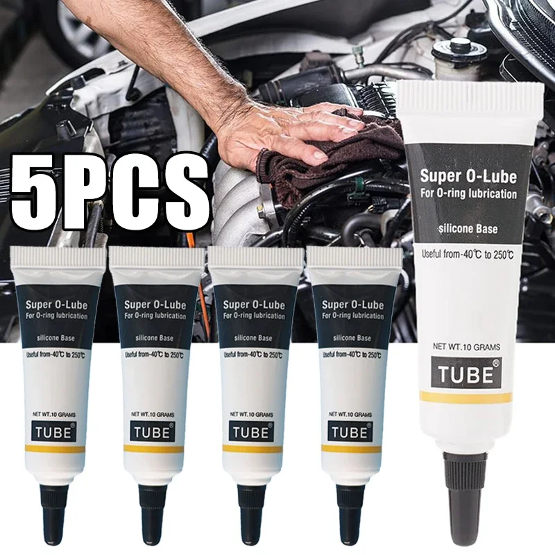 5 unids/lote lubricante de grasa lubricante para motores de coche lubricación de rodamientos artículos para el hogar universales lubricantes de silicona accesorios para automóviles 10 g/pc