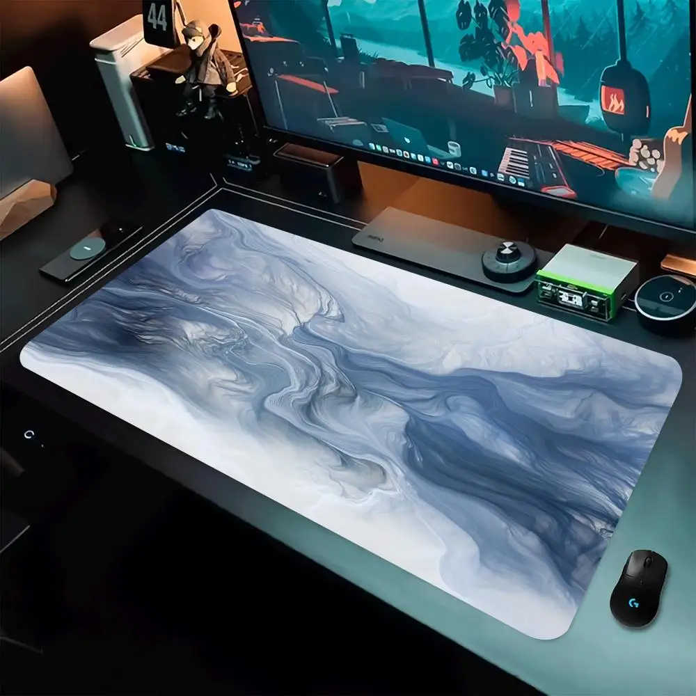 

Large mouse pad, office mat, rubber anti-slip mouse pad desk pad, PC accessories, rugged and durable, universal for all scenario