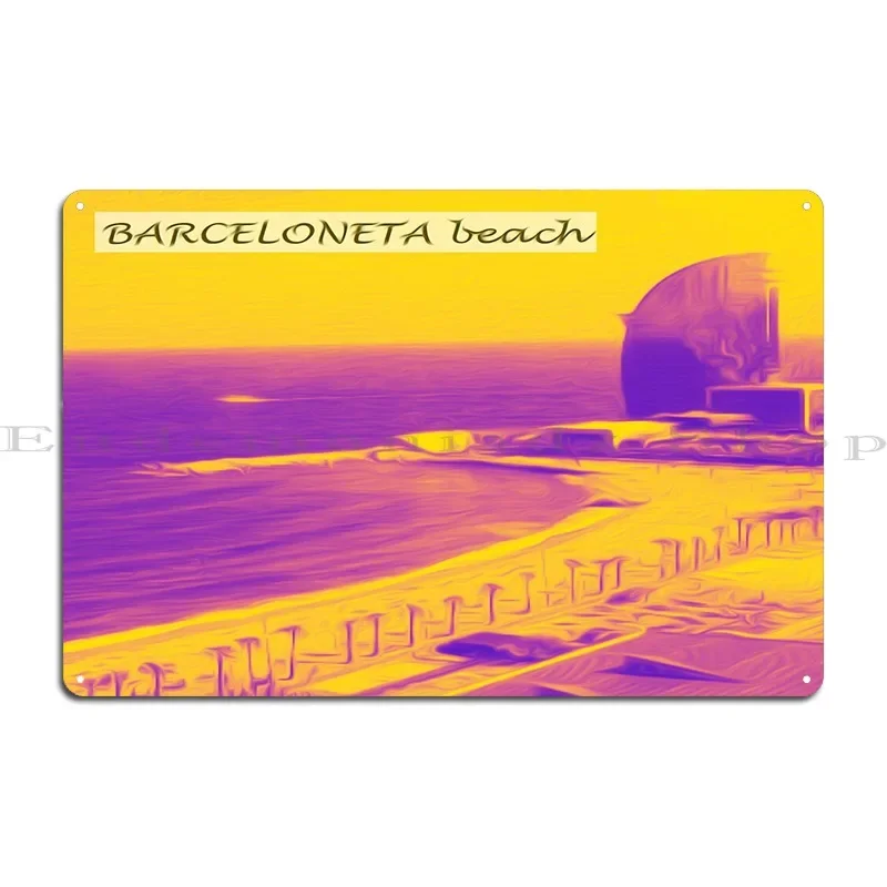 Barceloneta Bb 23 001 Metal Sign Party Home Vintage Personalized Funny Tin Sign Poster