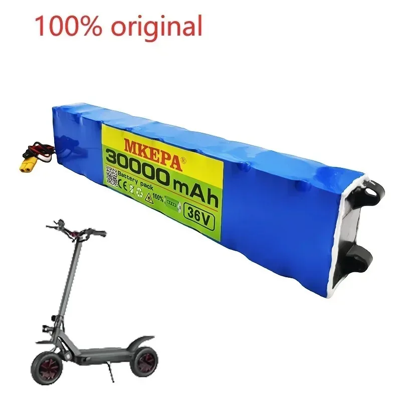 10S3P 36V 30000mAh 18650 Lithium Battery Fit M365 Electric Scooter Spare Scooter Power Battery