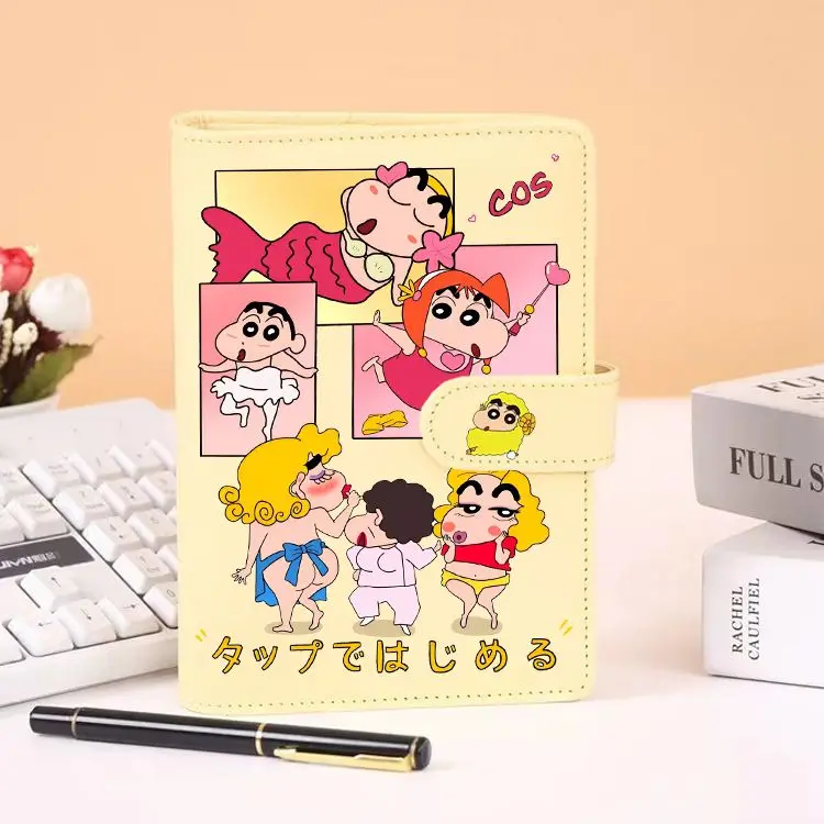 Miniso Crayon Shinnosuke Nohara и совместный справочник Shinnosuke и второй высокопроизводительный блокнот для учащихся младших классов средней школы