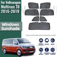 For Volkswagen VW Multivan T6 2016 2017 2018 2019 Car Sunshade Visor Front Windshield Curtain Rear Side Baby Window Sun Shade