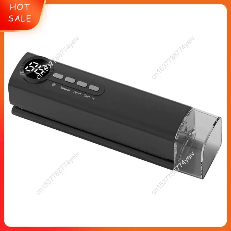 ماكينة تفريغ الهواء الصغيرة للاستخدام المنزلي، ماكينة تفريغ الهواء القابلة لإعادة الشحن تأتي مع أكياس شبكية وسحاب قفل A62X