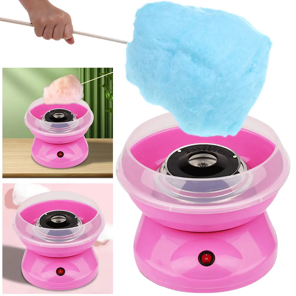 

450W Cotton Candy Machine Fully Automatic Electric Sugar Scoop Marshmallow Machine Home DIY Sweet Cotton Candy Floss Machine