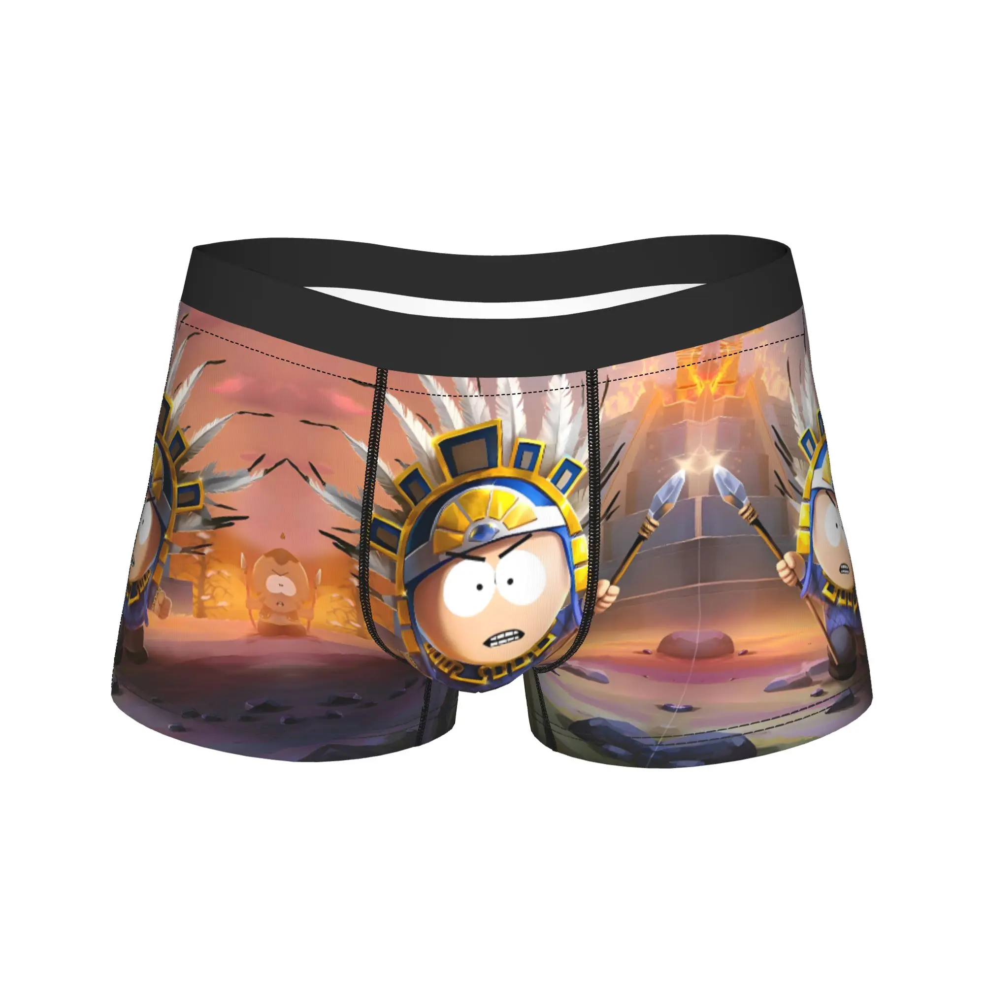 South Parks Shorts Briefs  Underwear Hot Sale Male Breathable Boxershorts Custom Plus Size Panties