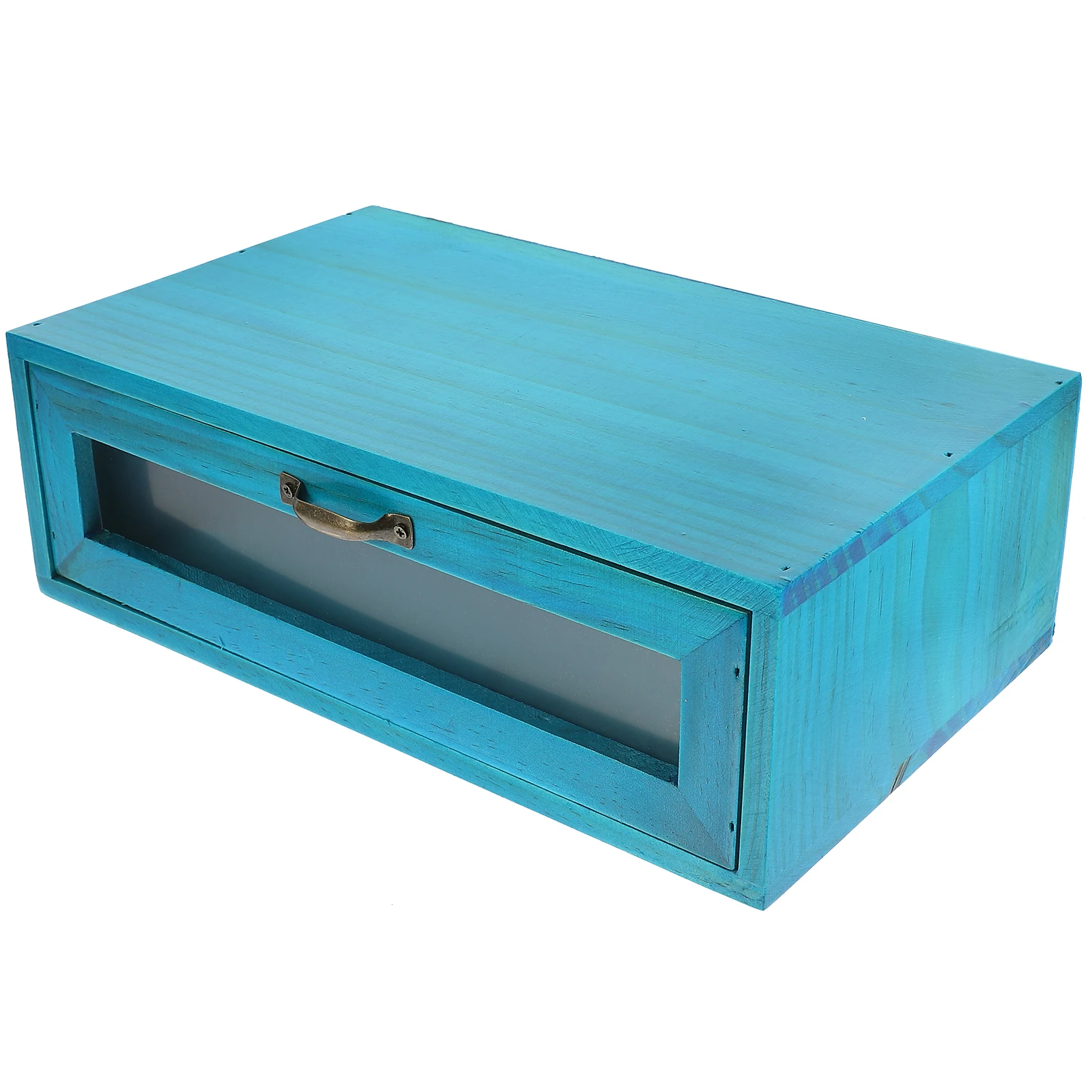 

1pc Vintage Wooden Desktop Organizer Drawer Box Makeup Storage Container Holder Skin Care Sundries Organizer Wood Drawer