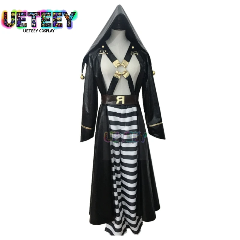 

UETEEY Cos Golden Wind Risotto Nero Косплей Костюм | Полный комплект мужского аниме-костюма