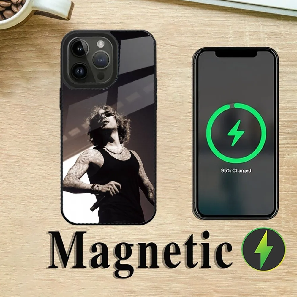 Rapper Egor Kreed EK Phone Case For iPhone 16,15,14,13,12,11,Plus,Pro,Max Mini Magsafe Magnetic Wireless Charging image 5