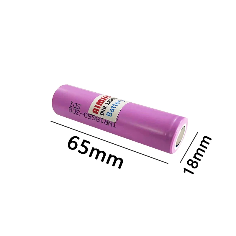 3.6V 18650-30Q Battery Pack 3000mAh For Rechargeable Li-ion Cell For Flashlight Use