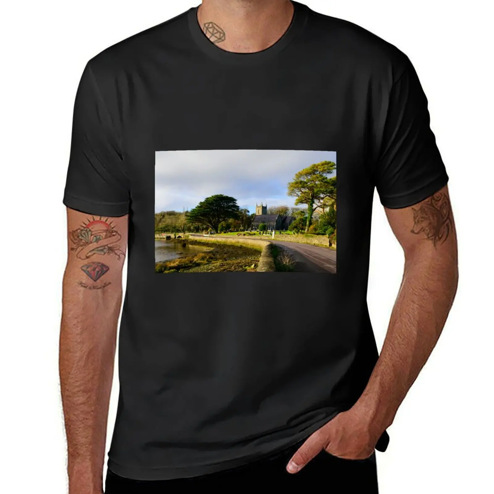 St James's Church, Ahagouna, Durrus, West Cork T-Shirt Aesthetic clothing cute tops men clothes