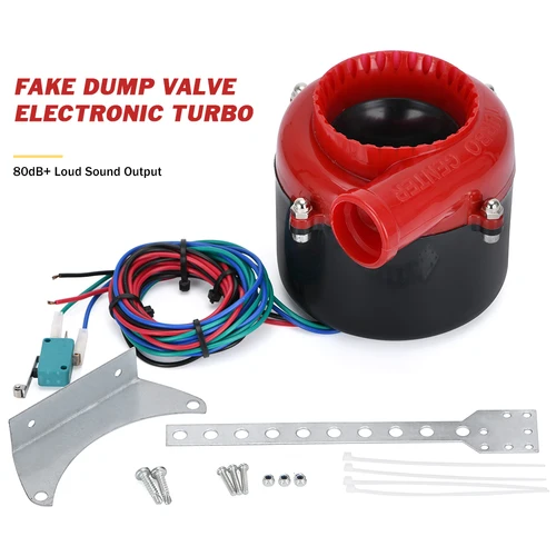 Imagen 2 del producto Carreras de electrónica Universal Turbo coche falso válvula de descarga electrónica válvula de descarga Turbo volar sonido analógico BOV