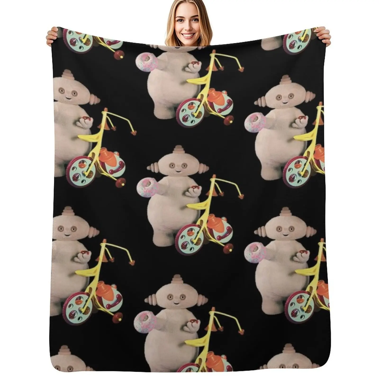 

Makka Pakka Throw Blanket Sofa Nap Soft Plaid Picnic Blankets