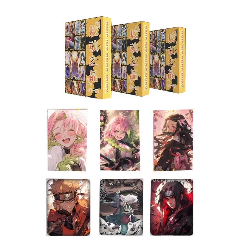 Wholesales collezione di animazione mista tavolo in cristallo acrilico Demon Box Set completo di carte collezionabili di tentazione Sexy