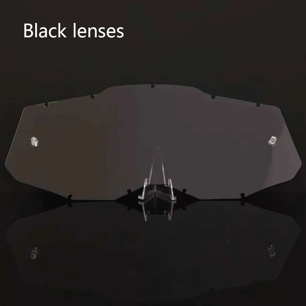 AC2 MX ATV Motocross PC Replacement Lenses, Multi-color Spare Parts, Compatible with Off-road Dirt Bike Goggles