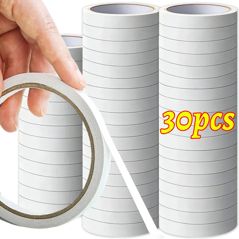 

Прочная двусторонняя клейкая лента, ультратонкие самоклеящиеся полоски для рукоделия, изготовления открыток, фиксации в офисе и школе, клейкие стикеры