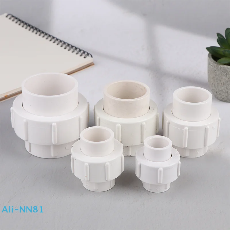 

【N】1 шт. 20/25/32/40/50 мм двойная внутренняя резьба ПВХ соединитель для аквариума съемный шарнир садовые фитинги для полива и орошения