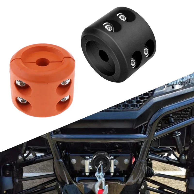 

For ATV UTV Winches Universal Winch Cable Hook Stopper Rubber Winch Rope Line Saver Winches For ATV UTV Winches 1/2" Cable