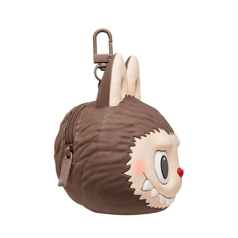 Kawaii Labubu Cartoon Anime Earphone Storage Bags Headset 1 2 3 Pro Protective Cover Mini Headphone Bag Silicone Zipper Pouch