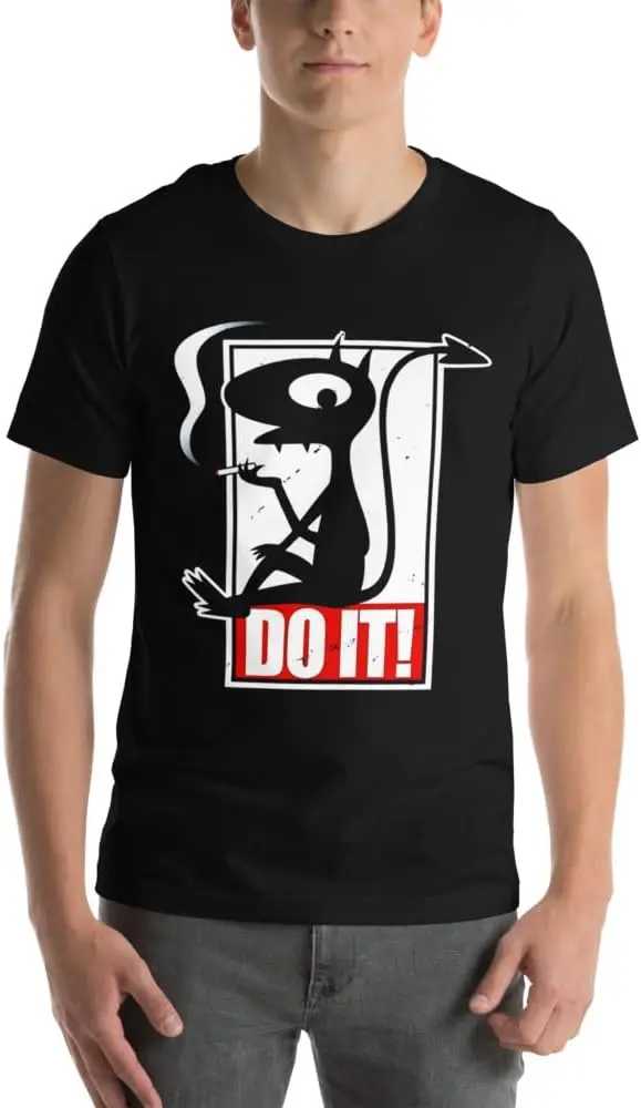 Do it! little daemon  Tees Y2K tops Unisex Summer Short Sleeve