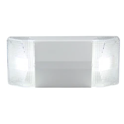 LED Emergency Light Wall-mounted Double Lamp Rechargeable Emergency Lamp Multifunctional Hospital Hotel Mall Blackout Lighting