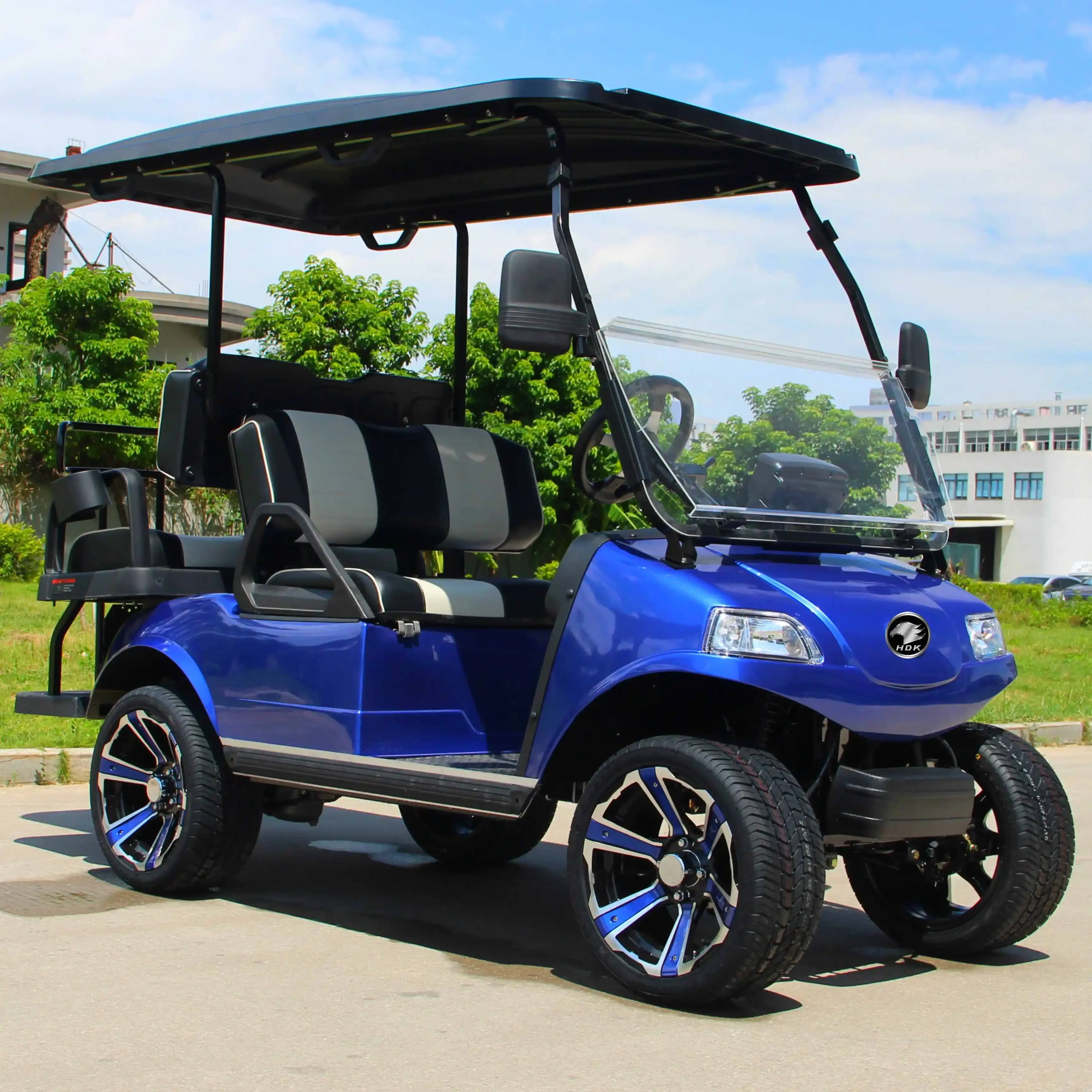 HDK EVOLUTION 4 Seater Offroad Motorcycles Club Garden Utility Vehicles Car For Adults 48V 72V Golf Cart Mini