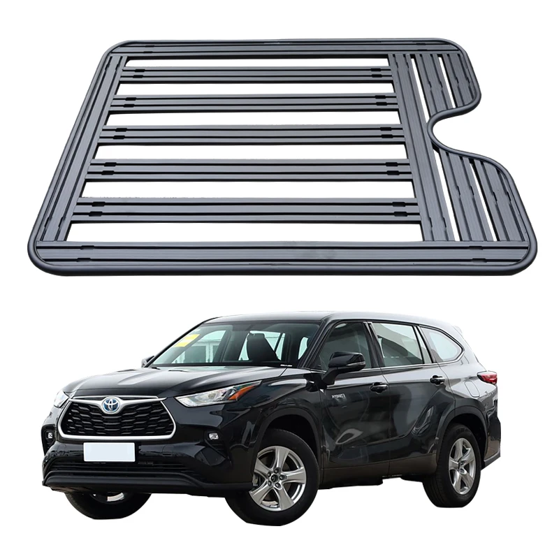 

Aluminum Alloy Car Roof Cargo Luggage Rack Baskets for Highlander 2022-2024