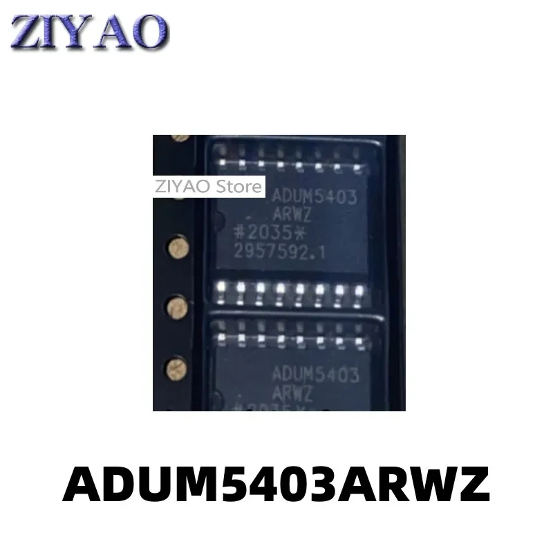 5PCS ADUM5403 ADUM5403ARWZ SOP16 pin mount four channel digital isolator chip