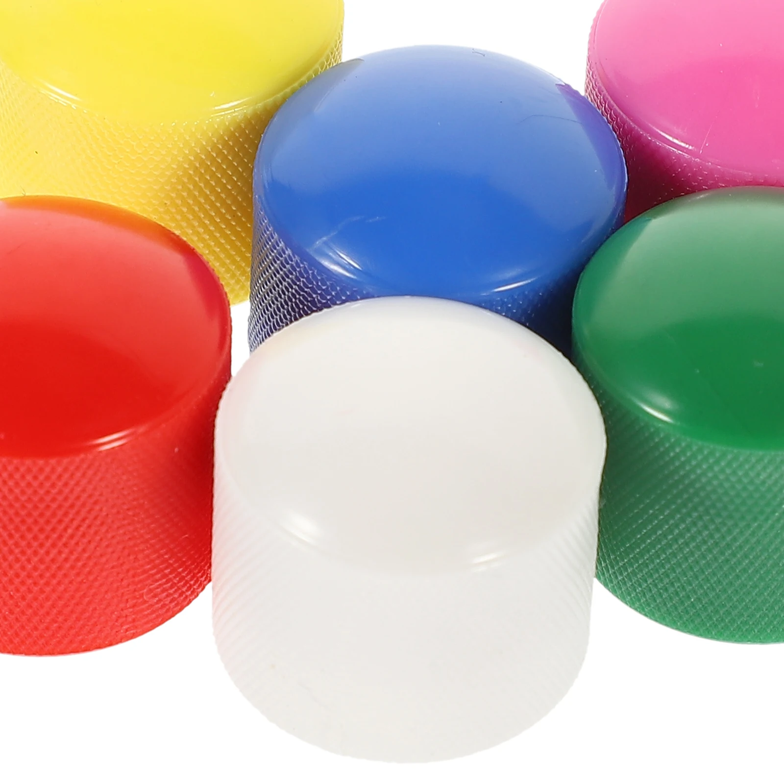 

6 Pcs Volume Buttons Control Knob Guitar Knobs Electric Potentiometer Metal Switch Cap