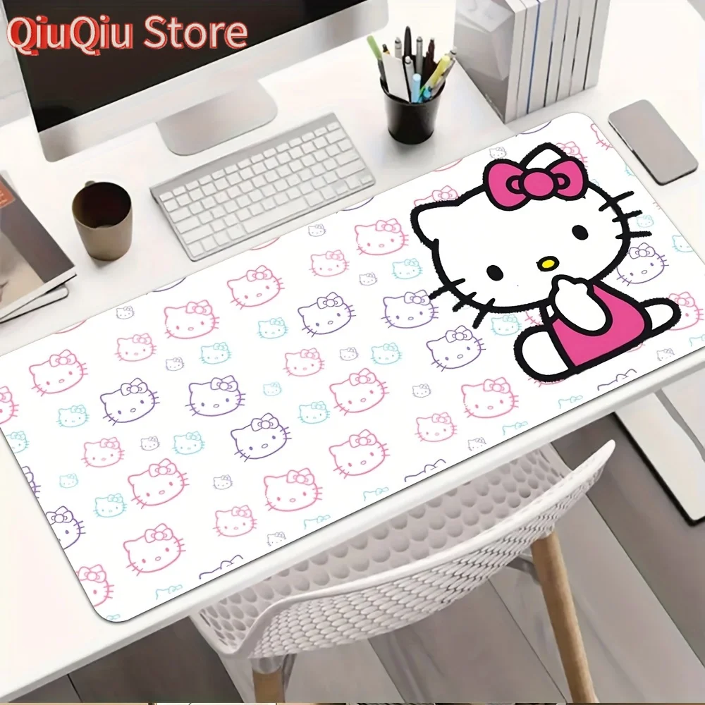 

Sanrio for hello kitty Gaming Mouse Pad - Non-Slip Rubber Base, Washable Desk Mat with Playful Cartoon Design, Perfect for Offic
