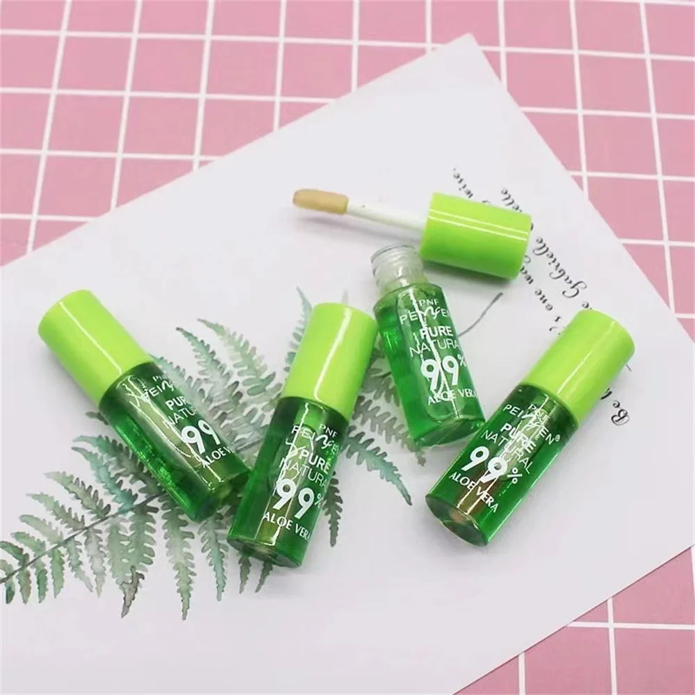 1/2/10/50pcs Color Changing Lipstick Water Moisturizing Discoloration Aloe Vera Lipstick Water Makeup Moisturizing Lip Gloss