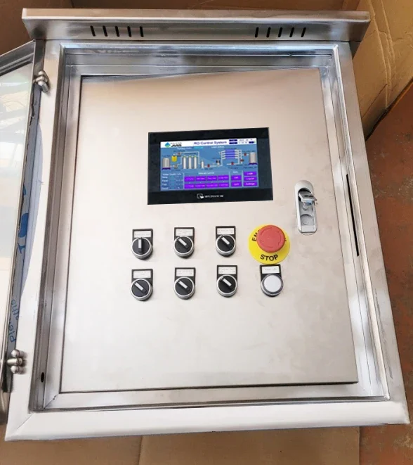 

JIRS RO-8100 Reverse Osmosis Controller Touch Control PLC Online Color Screen Water Treatment Plant Controller