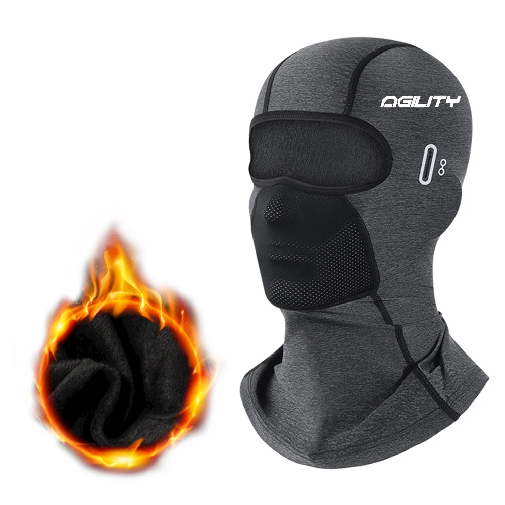 For KYMCO Agility 50/125/150/200 & R16 / City Motorcycle Balaclava Summer UV Protection Glasses Face Breathable Hole Winter Warm view 2