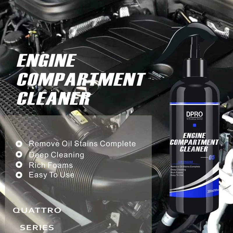 Dpro Engine Bay Cleaner Engine Compartment Auto Shine Protector Powerful Decontamination Cleaning Car Care Car Detailing VM-05