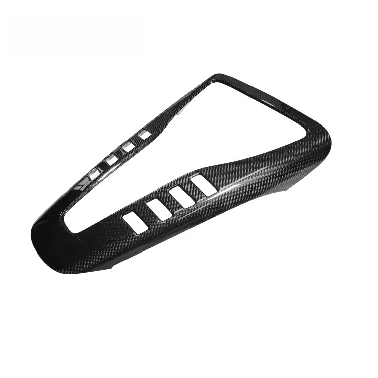 

Sunmax Real Carbon Fiber Interior Gear Shift Center Console Panel Trim for GT GTS GTR C190 R190 2019-2023
