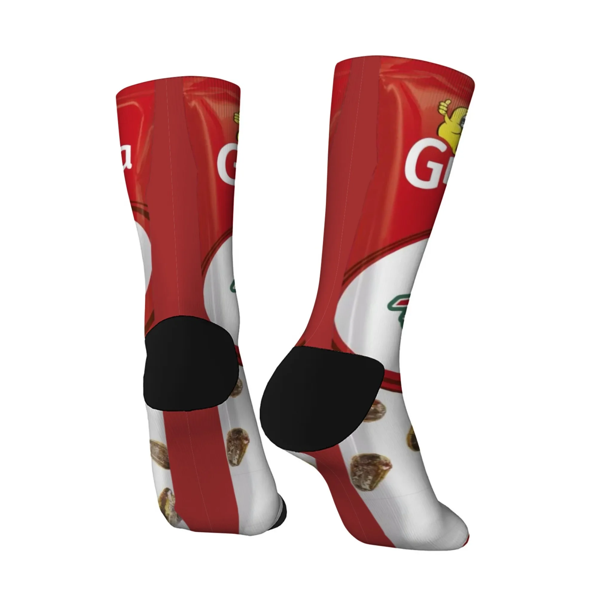 مضحك الجدة Grefus Pipas وجبة خفيفة طاقم الجوارب Tijuana وجبة خفيفة التفاصيل مع نغمات التعبئة والتغليف للجنسين الجوارب للارتداء اليومي ومحبي الغذاء