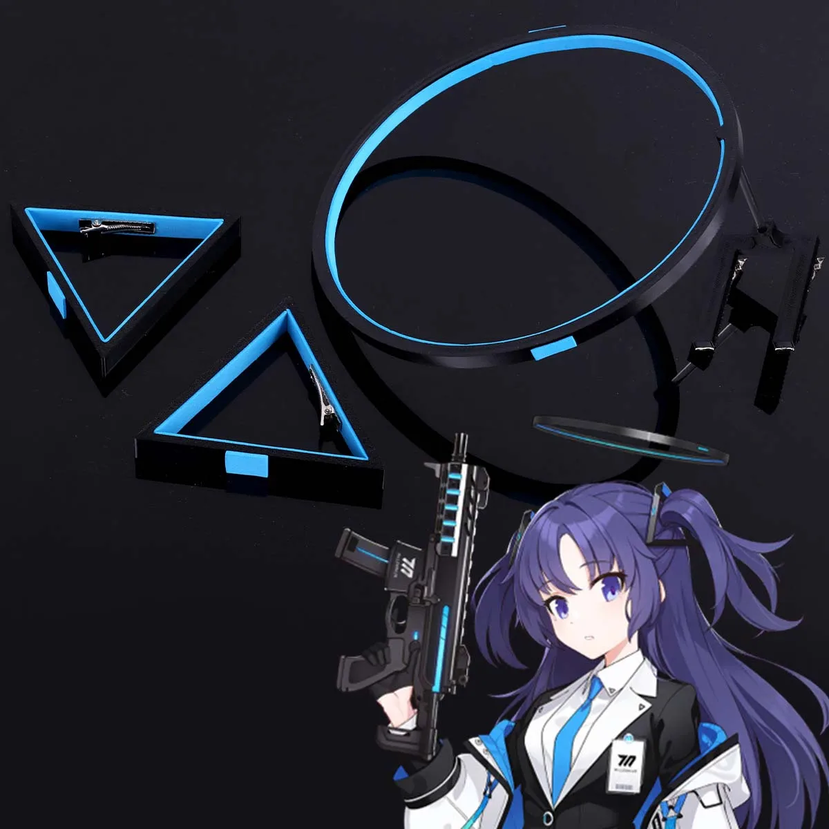 كرنفال حفلة لعب الأدوار لعبة الأرشيف الأزرق تأثيري الدعائم تاكاناشي هوشينو هالو أغطية الرأس