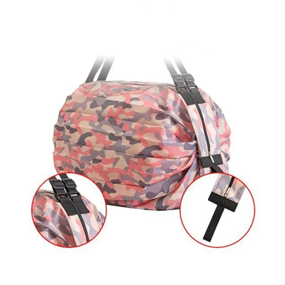 Large Capacity Portable Picnic Yoga Gym Travel Foldable Eco Bag Storage Waterproof Shopping Bag Grocery Bag