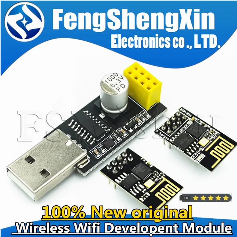 ESP01 Programmer Adapter UART GPIO0 ESP-01 Adaptaterr ESP8266 CH340G USB to ESP8266 Serial Wireless Wifi Developent Board Module