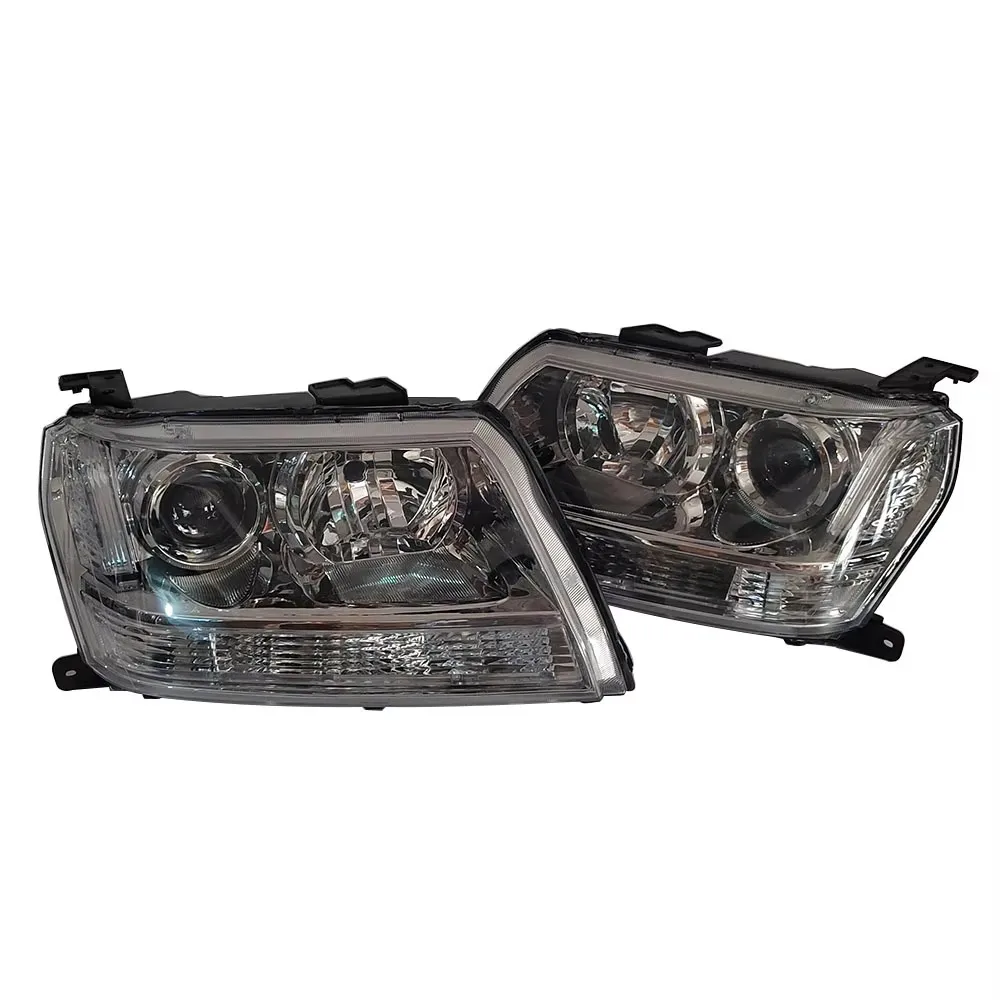 A Pair Car Crystal Headlight For Suzuki Grand Vitara 2005-2015 35120-65J10 35320-65J10 Car Headligh