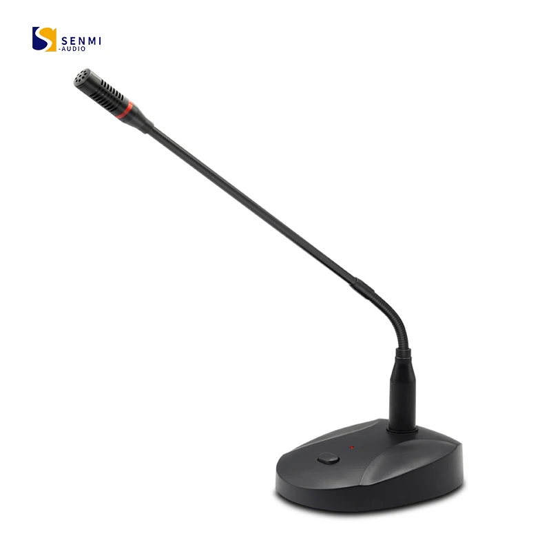 Wired Condenser Microphone Conference Noise Canceling Gooseneck Stereo Microphone For Meeting/Speech