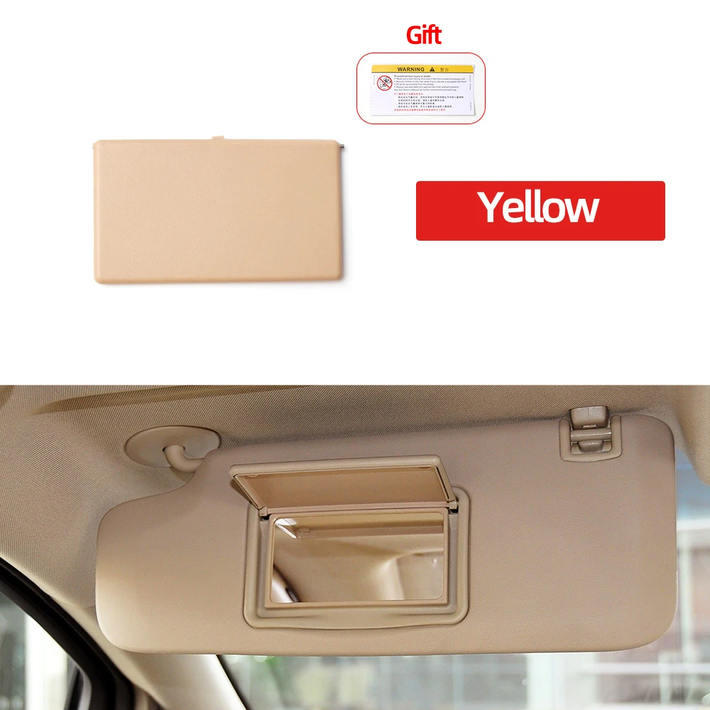 Sun Visor Shade Mirror Cover Replacement Interior Makeup Mirror Cover For Buick Envision Regal Lacrosse Excelle