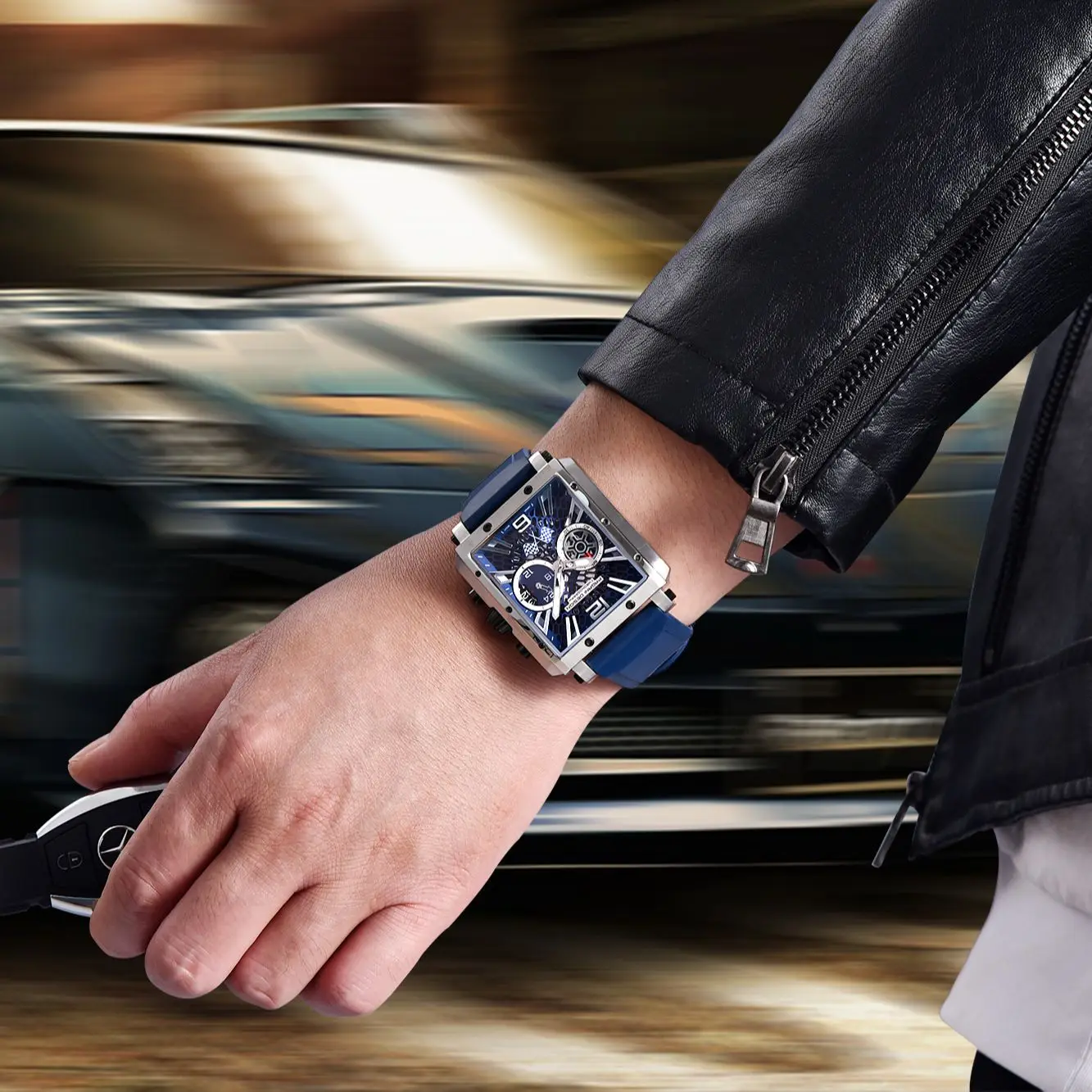 2024 PAGANI DESIGN Top Brands Men's Quartz Watch Luxury Sapphire Business Roadster Stainless Steel Waterproof Reloj Hombre